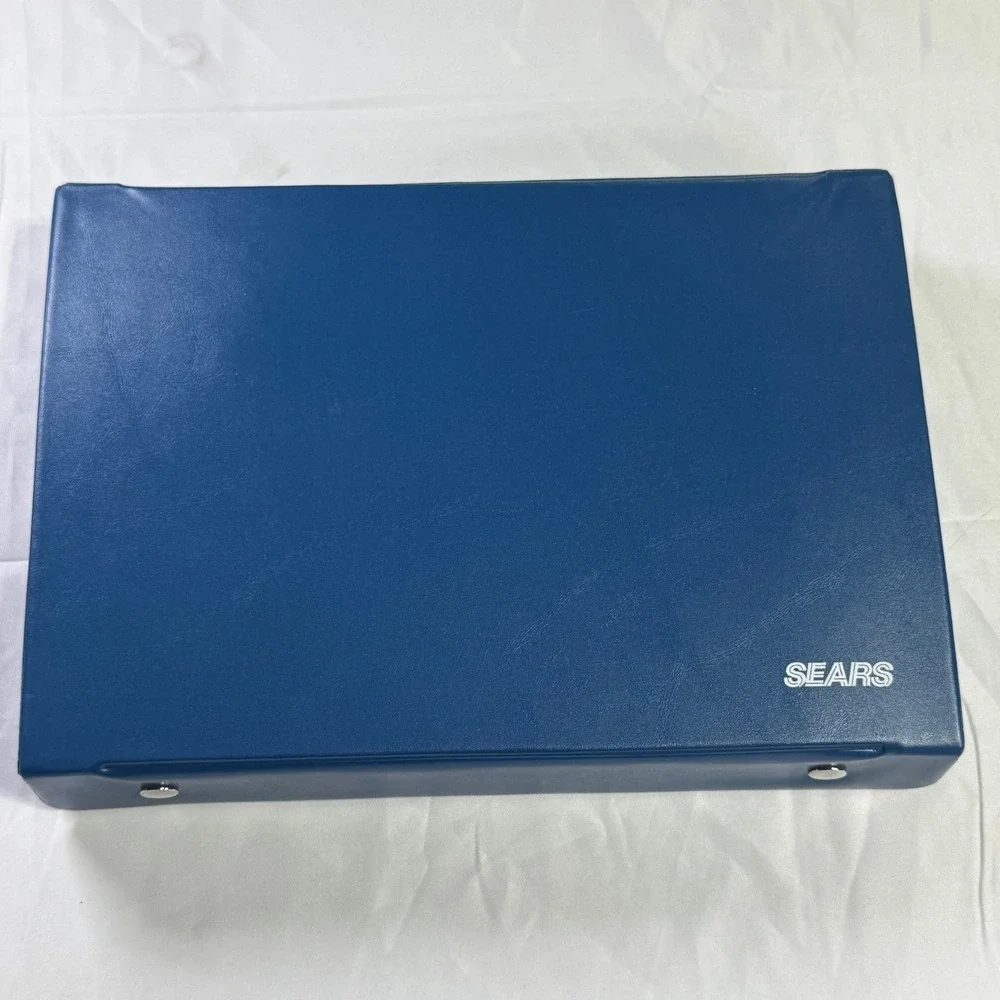 Vintage Sears Deluxe Mini Maxi Professional Styling Combo 82536 Hair‎ Curler Set